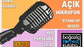 Boğaziçi Komedi Kulübü: Kadıköy Açık Mikrofon Stand-up Gecesi