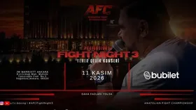 AFC Fight Night 3 (Yener Çevik Açılış Konseri)