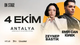 Zeynep Bastık & Emir Can İğrek I ON STAGE ANTALYA 2026