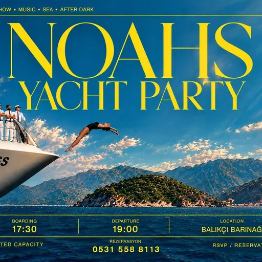 Noah’S Yacht Party — Antalya