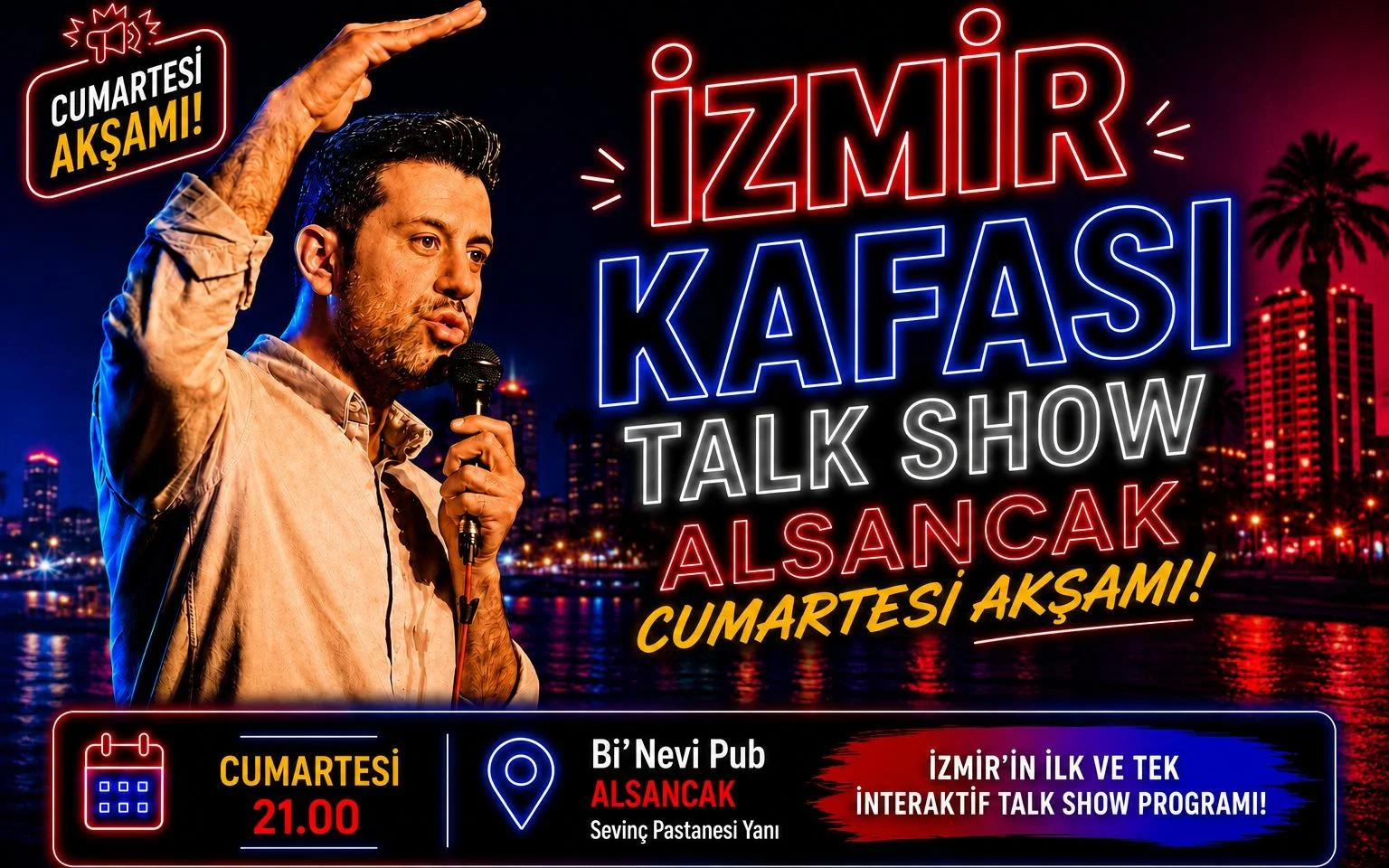 İzmir Kafası Talk Show Alsancak
