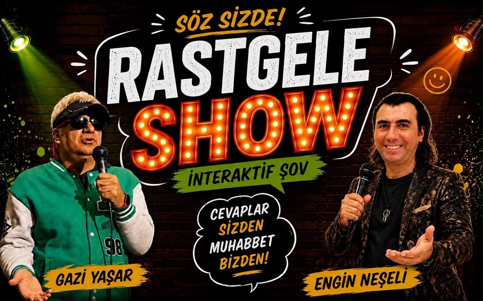 Rastgele Show | İnteraktif Komedi Şovu