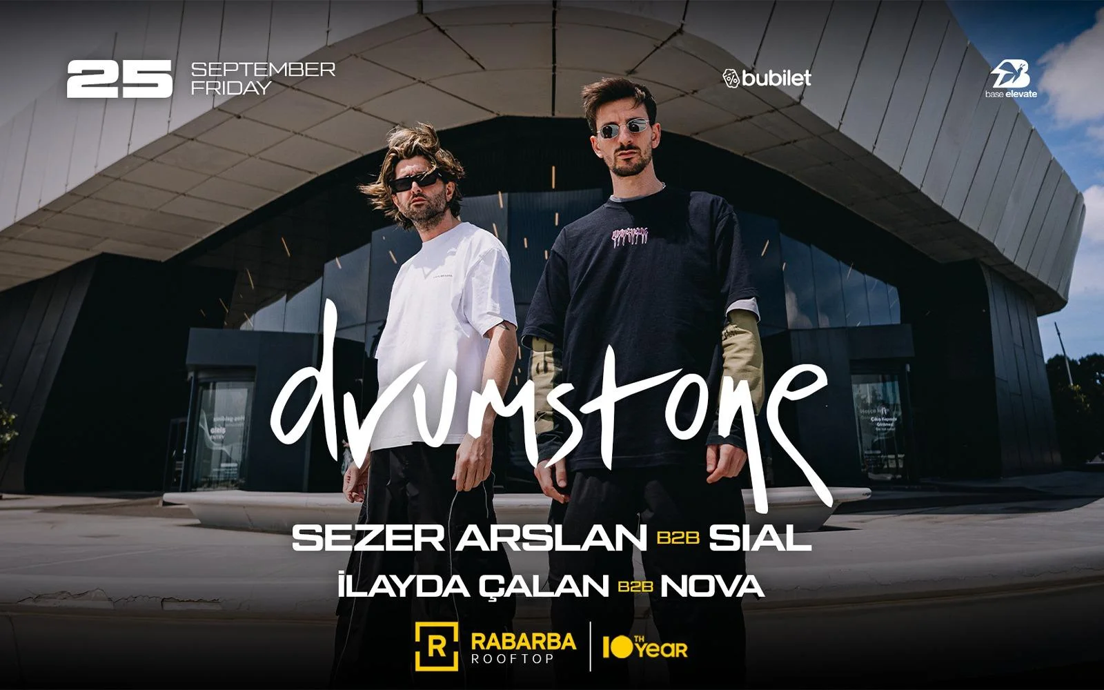 DRUMSTONE @RABARBA ROOFTOP