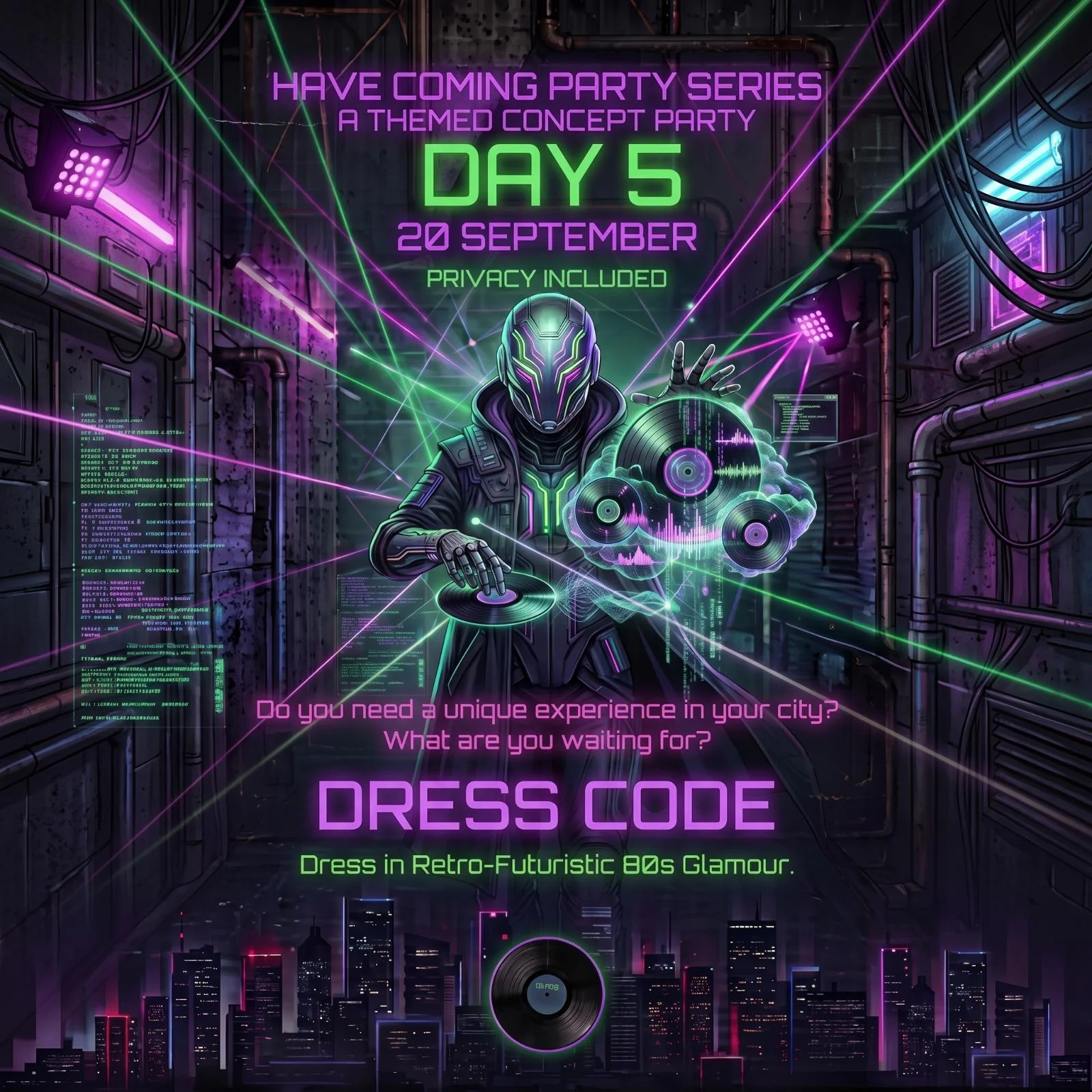 Have Coming Party Series (Day 5)