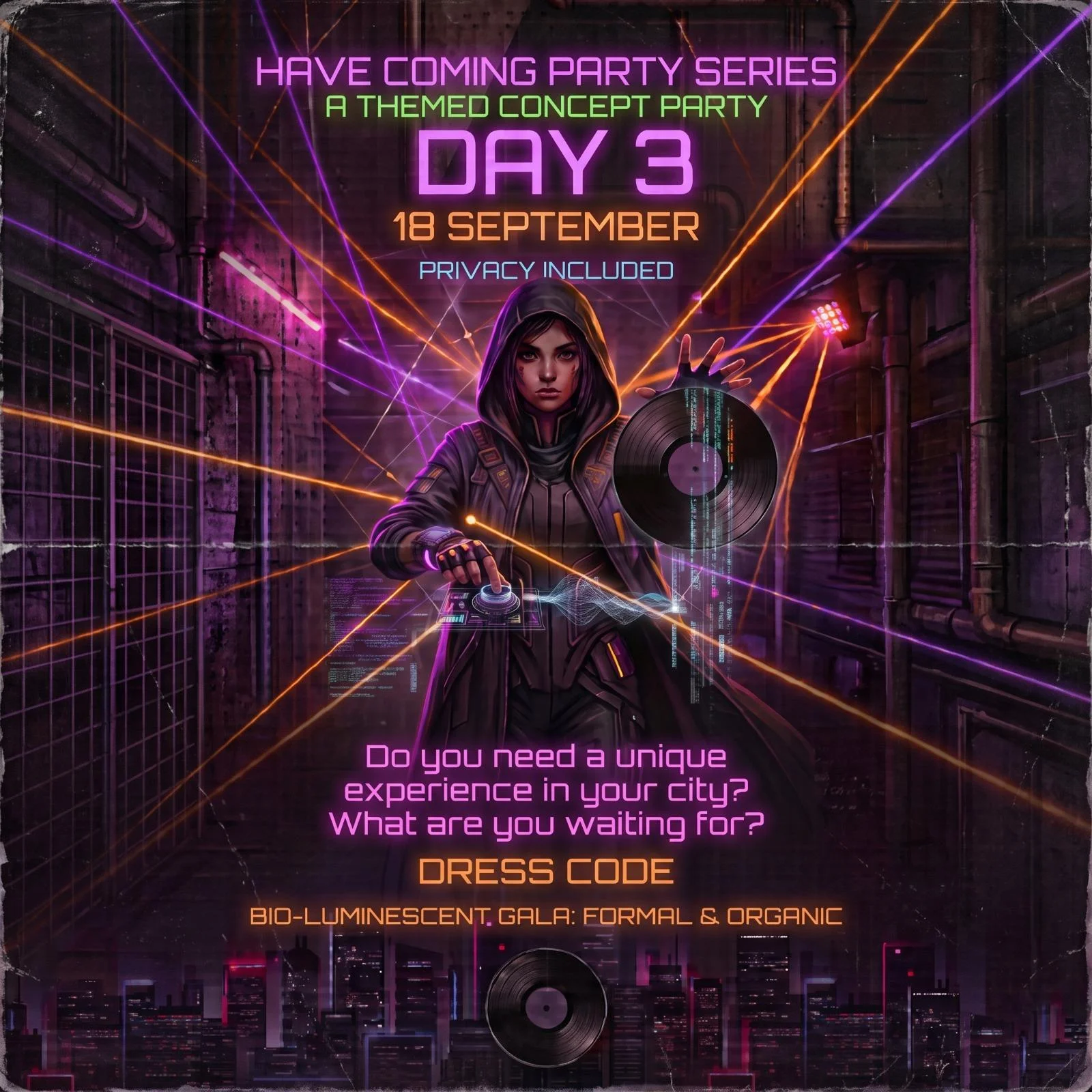 Have Coming Party Series (Day 3)